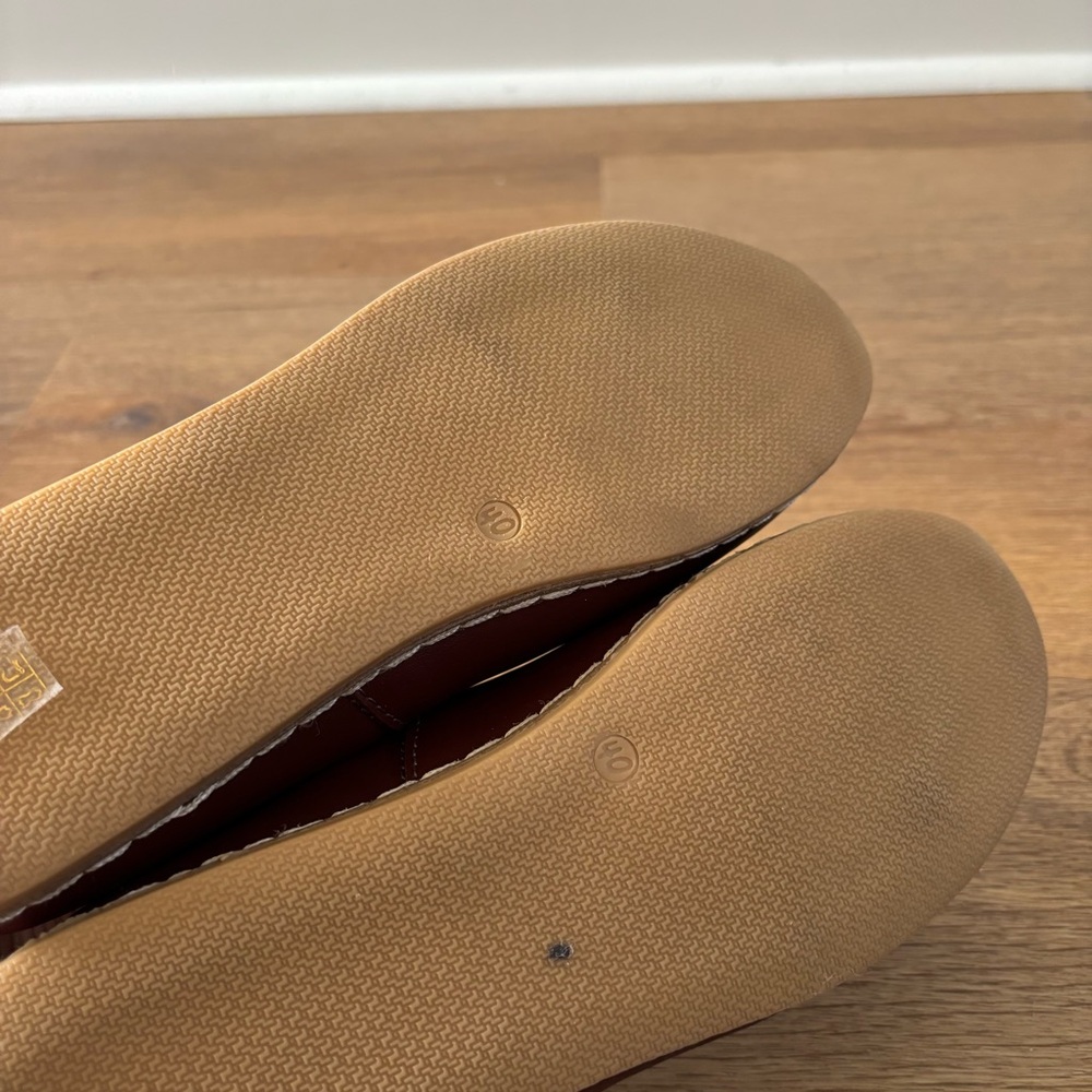 Charix Bordeaux Leather Slip On Shoes Size 40 - Picture 7 of 7